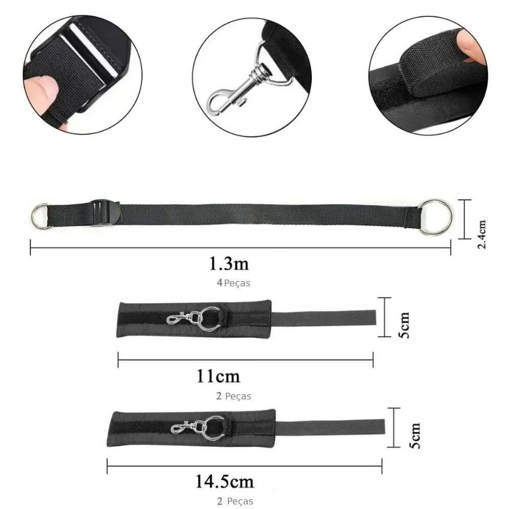 Kit-de-Exploracao-Sensual-BDSM-Algemas-Confortaveis-e-Amarras-Ajustaveis-Tamanho