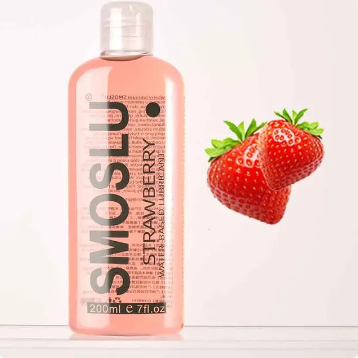 Lubrificante-a-Base-de-Agua-para-Sexo-Anal-Vaginal-Oral-Gel-Frutado-para-Sessao-Morango-200ml