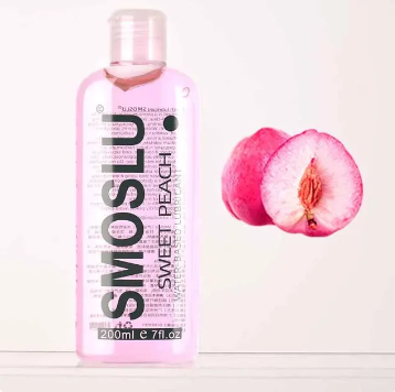 Lubrificante-a-Base-de-Agua-para-Sexo-Anal-Vaginal-Oral-Gel-Frutado-para-Sessao-Pessego-200ml