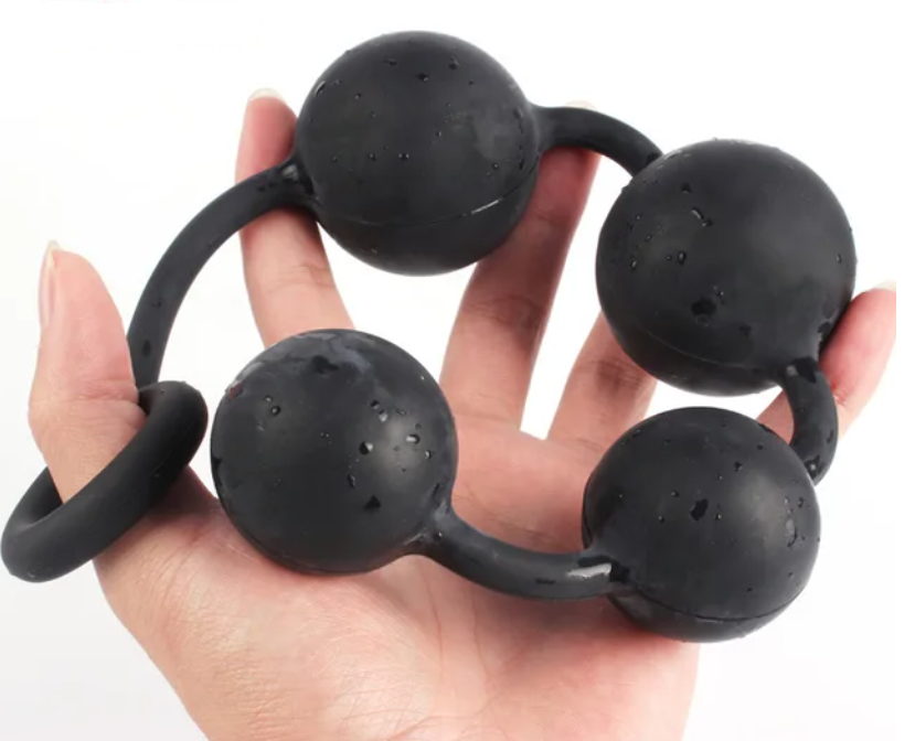 Pompoarismo com Quatro Bolas - Exercitador Kegel para Mulheres, Fortalecimento do Assoalho Pélvico