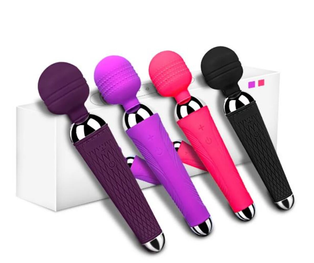 Massageador Corporal Varinha Mágica Magic Wand Portátil Potente Corpo