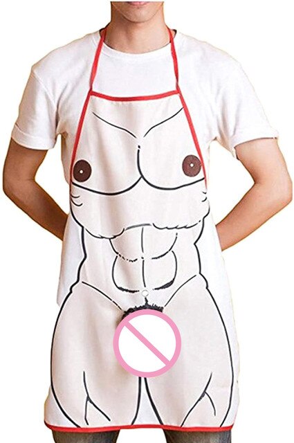 Avental Sexy com Dildo Engraçado