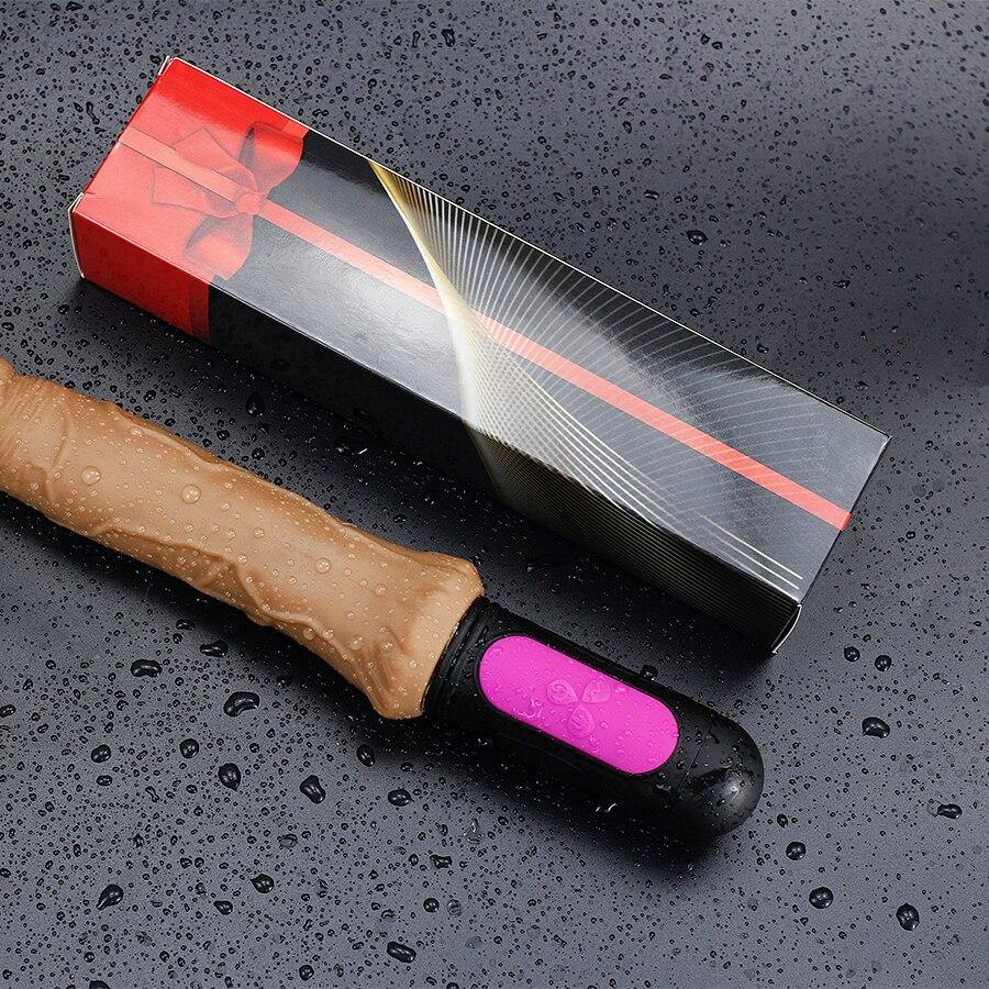 Consolo Vibratório Realístico com Aquecimento: 10 Níveis de Prazer Intenso
