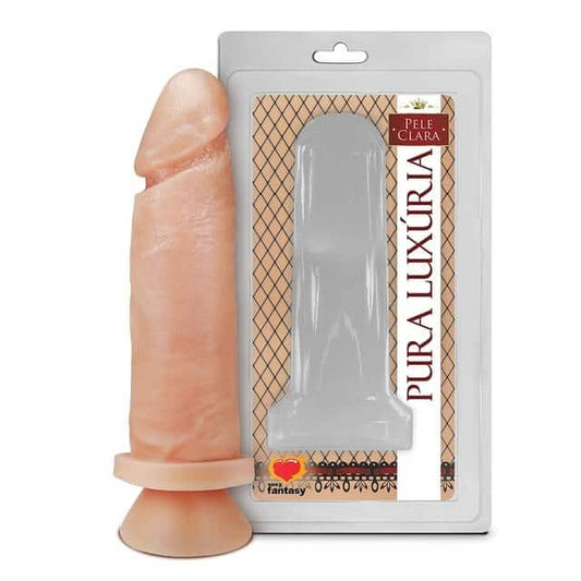 Dildo Realístico com Ventosa 15,3x4cm